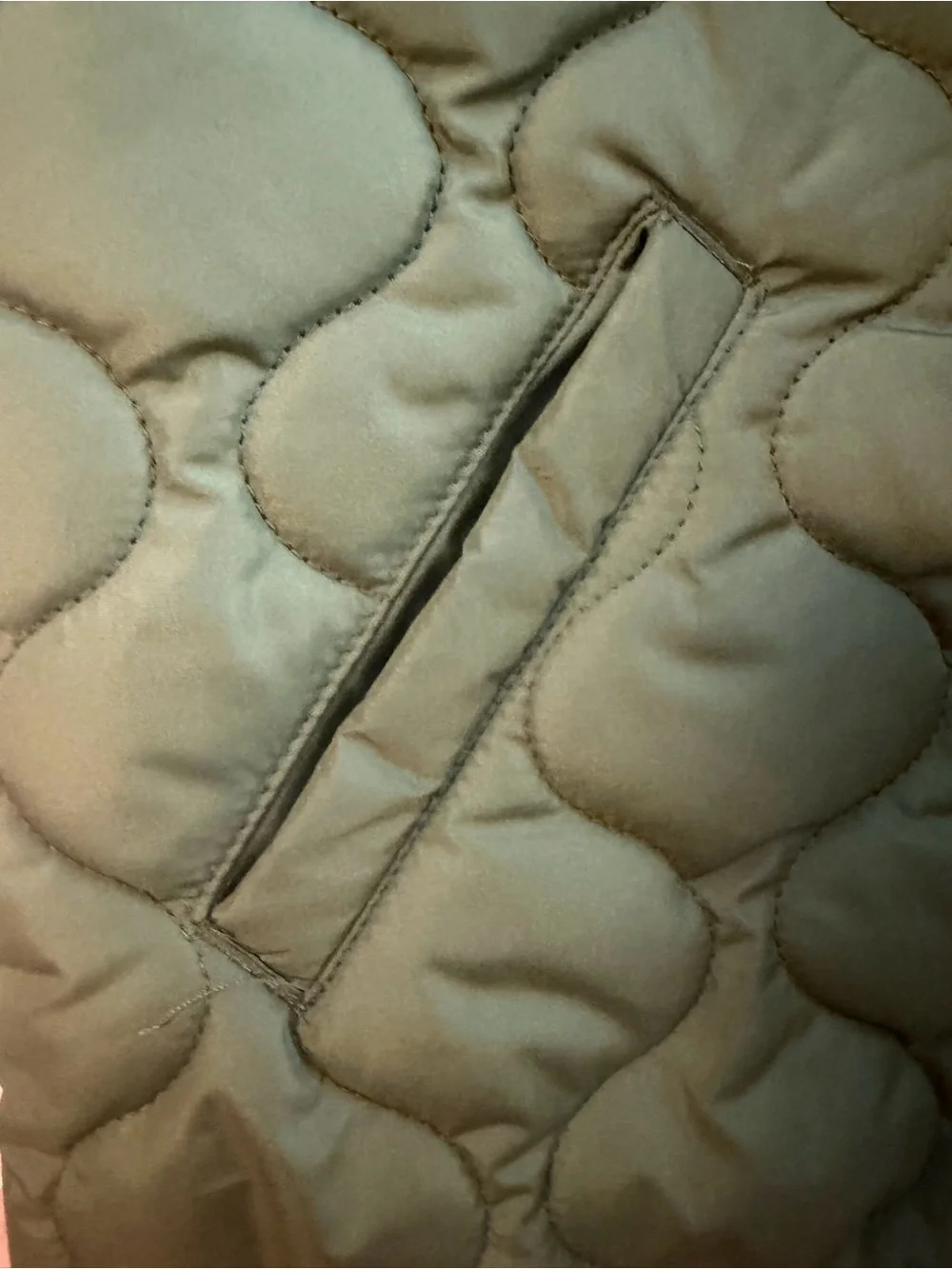 Janie and Jack Girls Olive Green Quilted Vest Size 5–6 | NWOT